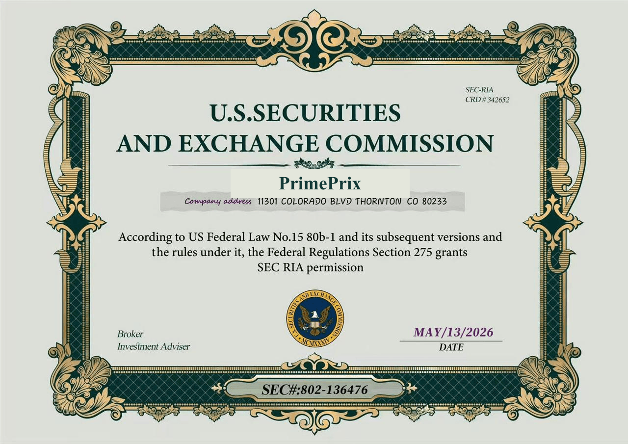 SEC IAPD Filing for PrimePrix Capital document preview
